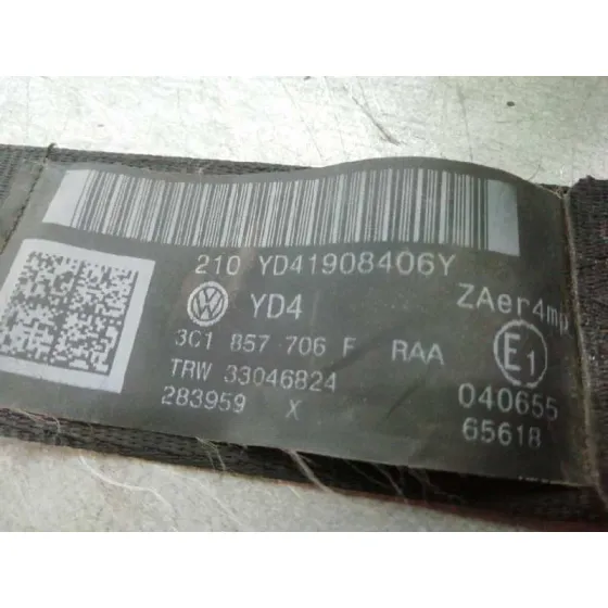 Cinturon Seguridad Delantero Derecho para Volkswagen Passat Berlina (3C2)