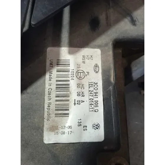 Faro Izquierdo para Volkswagen Passat Variant (3C5)