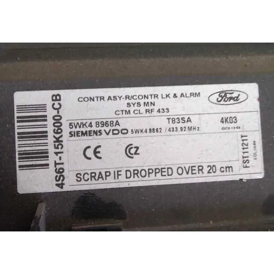 Modulo Confort para Ford Fiesta (Cbk)