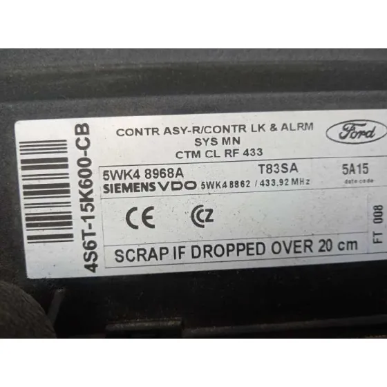 Modulo Confort para Ford Fiesta (Cbk)