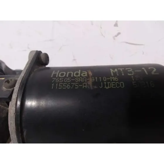 Motor Limpia Delantero para Honda Jazz (Gd1/5)