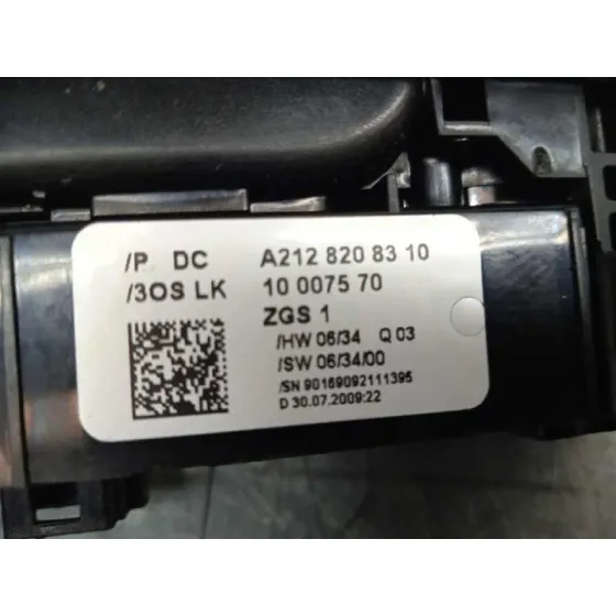 Mando Elevalunas Delantero Izquierdo para Mercedes-Benz Clase C (W204) Berlina