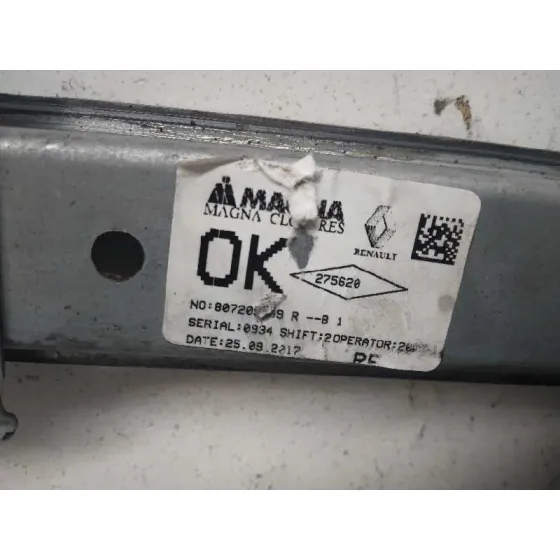 Elevalunas Delantero Derecho para Dacia Sandero