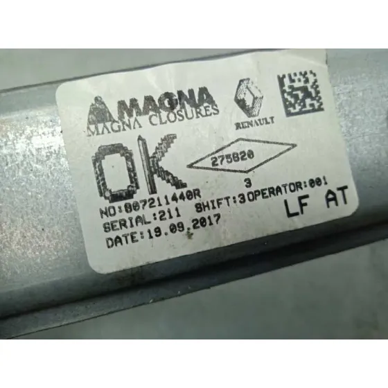 Elevalunas Delantero Izquierdo para Dacia Sandero