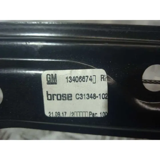 Elevalunas Delantero Derecho para Opel Astra K Lim. 5Türig