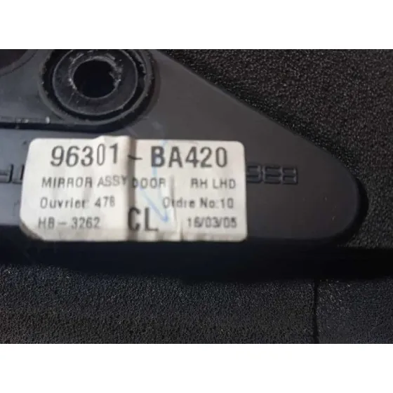 Retrovisor Derecho para Nissan Primera Berlina (P12)