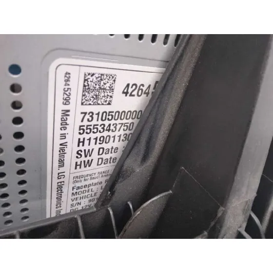 Sistema Audio / Radio Cd para Opel Mokka X