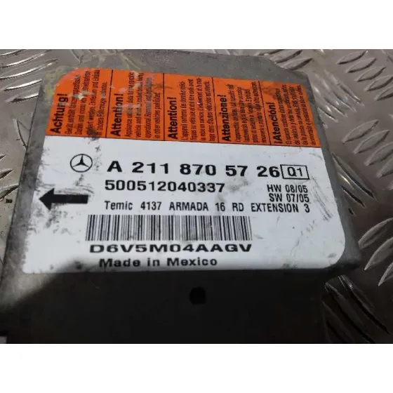 Centralita Airbag para Mercedes-Benz Clase E (W211) Berlina