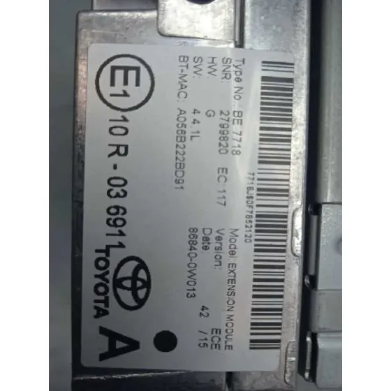 Sistema Audio / Radio Cd para Toyota Auris