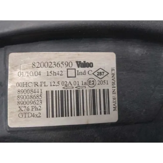 Faro Izquierdo para Renault Kangoo (F/Kc0)