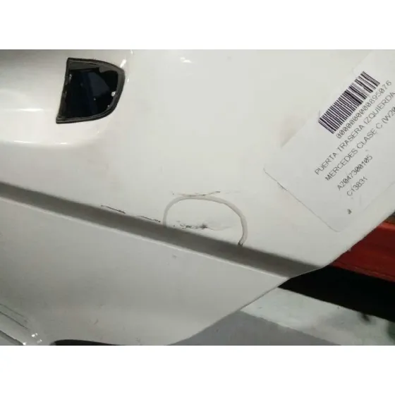 Puerta Trasera Izquierda para Mercedes-Benz Clase C (W204) Lim.