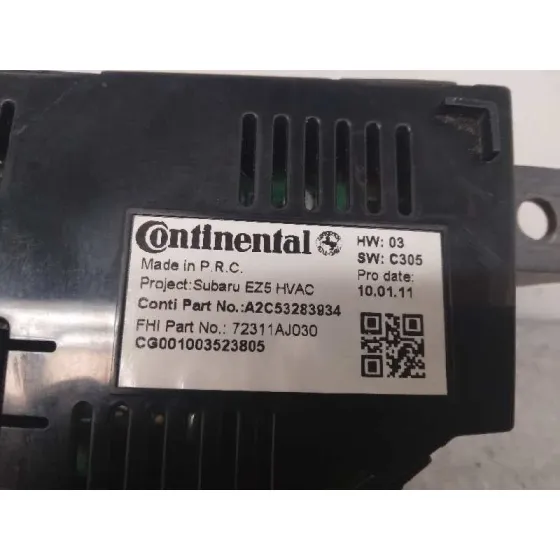 Mando Climatizador para Subaru Legacy Lim. B14