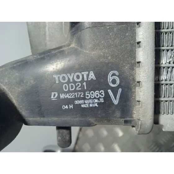Radiador Agua para Toyota Avensis Berlina (T25)