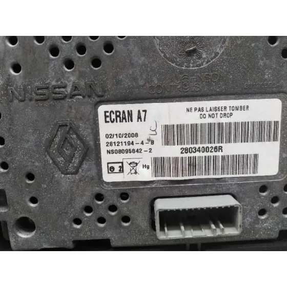Pantalla Multifuncion para Renault Laguna Coupe
