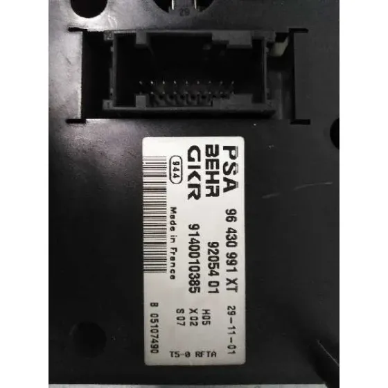 Mando Climatizador para Peugeot 307 (S1)