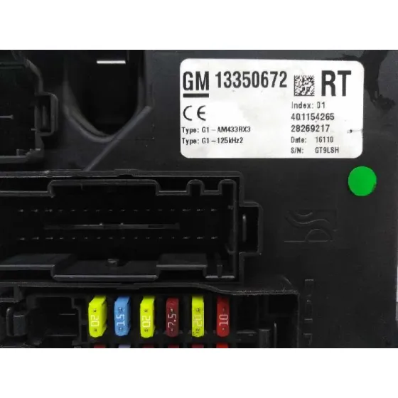 Caja Reles / Fusibles para Opel Corsa D
