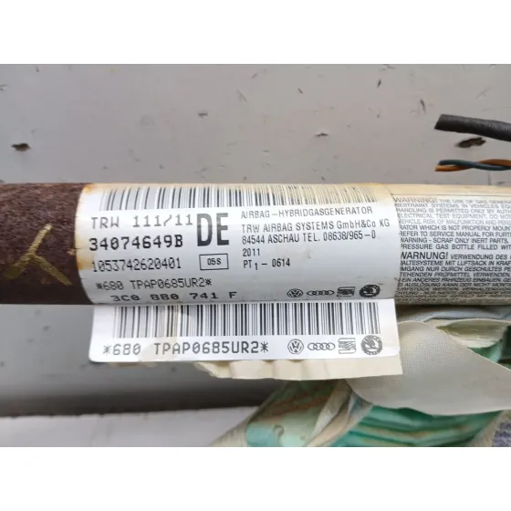 Airbag Cortina Delantero Izquierdo para Volkswagen Passat Lim. (362)