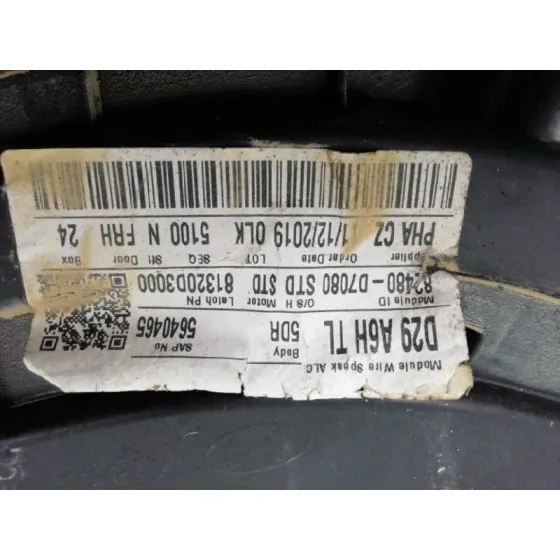 Elevalunas Delantero Derecho para Hyundai Tucson