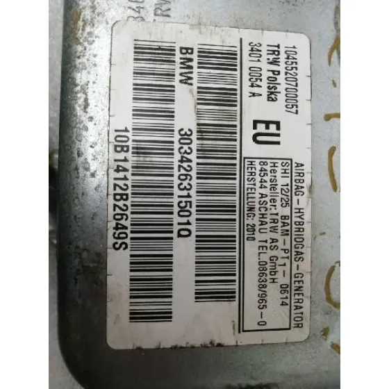 Airbag Lateral Izquierdo para Bmw X3 (E83)