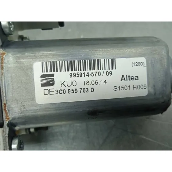 Motor Elevalunas Trasero Izquierdo para Seat Altea Xl (5P5)