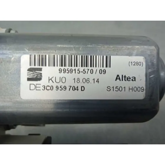 Motor Elevalunas Trasero Derecho para Seat Altea Xl (5P5)