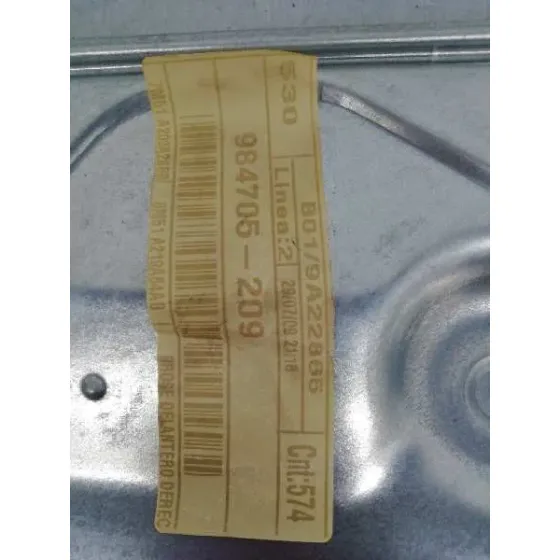 Elevalunas Delantero Derecho para Ford Focus Lim. (Cb4)