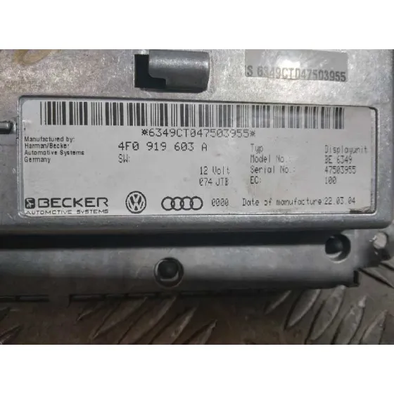 Pantalla Multifuncion para Audi A6 Berlina (4F2)