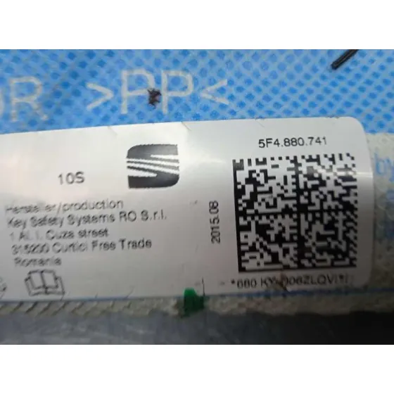 Airbag Cortina Delantero Izquierdo para Seat Leon St (5F8)