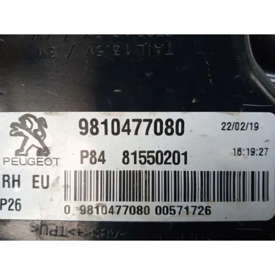 Piloto Trasero Derecho para Peugeot 3008