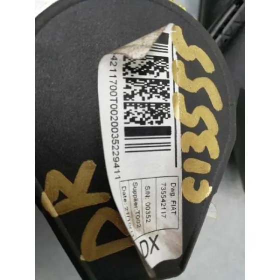 Cinturon Seguridad Delantero Derecho para Peugeot Bipper