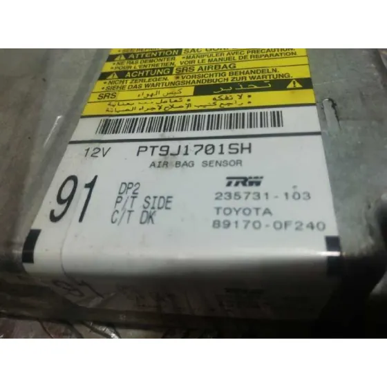 Centralita Airbag para Toyota Corolla Verso (R1)