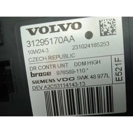 Motor Elevalunas Delantero Izquierdo para Volvo S40 Berlina