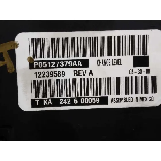Mando Climatizador para Chrysler Voyager (Rg)