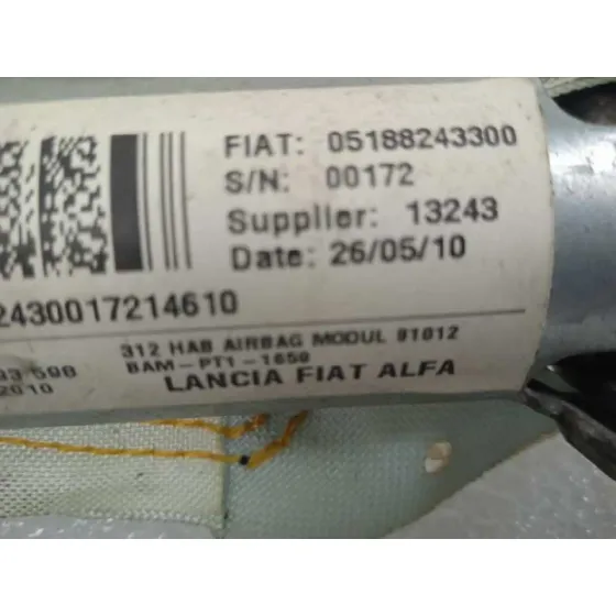 Airbag Cortina Delantero Izquierdo para Fiat Nuova 500 (150)