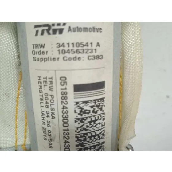 Airbag Cortina Delantero Izquierdo para Fiat Nuova 500 (150)