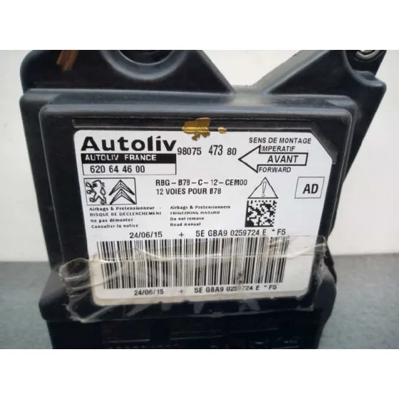 Centralita Airbag para Citroën C4 Picasso