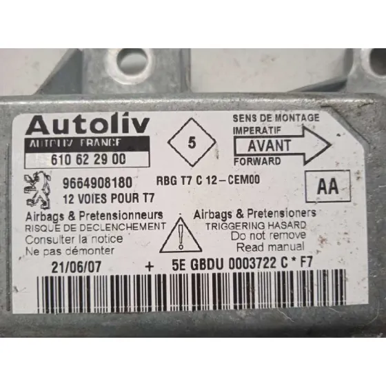 Centralita Airbag para Peugeot 308