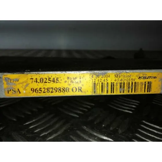 Condensador / Radiador Aire Acondicionado para Citroën Xsara Picasso