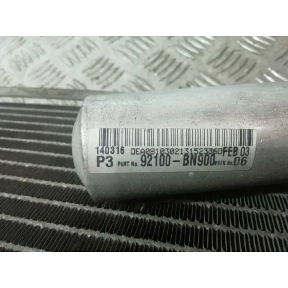 Condensador / Radiador Aire Acondicionado para Nissan Almera (N16/E)