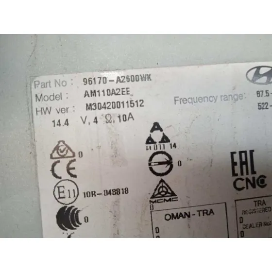 Sistema Audio / Radio Cd para Kia Pro_Cee'd ( )