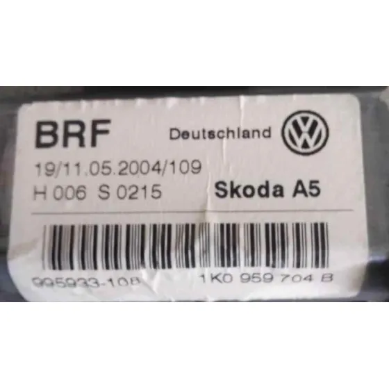 Motor Elevalunas Trasero Derecho para Skoda Octavia Berlina (1Z3)