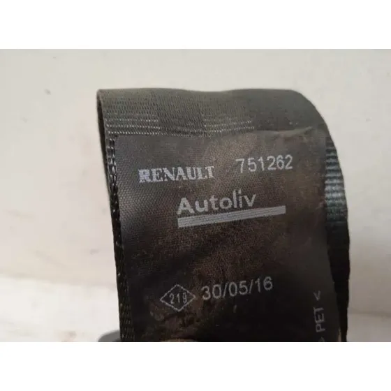 Cinturon Seguridad Trasero Izquierdo para Dacia Duster