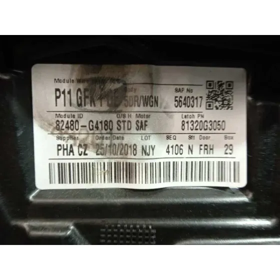 Elevalunas Delantero Derecho para Hyundai I30 (Pd)