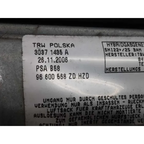 Kit Airbag para Citroën C4 Grand Picasso