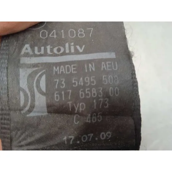 Cinturon Seguridad Delantero Izquierdo para Fiat Punto (Evo) (199)
