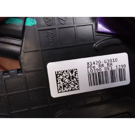 Cerradura Puerta Trasera Derecha para Hyundai I30 Cw (Pd)