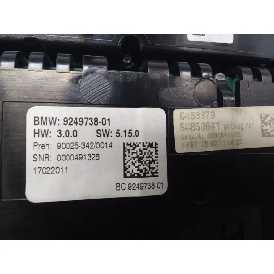 Mando Climatizador para Bmw Serie 5 Gran Turismo (F07)