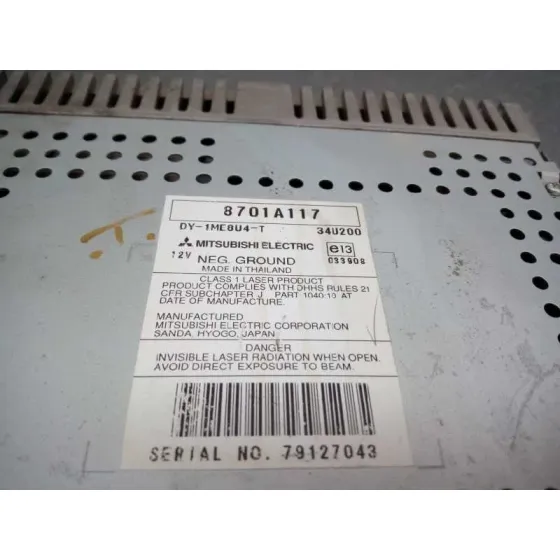 Sistema Audio / Radio Cd para Mitsubishi Grandis (Na0W)
