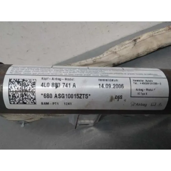 Airbag Cortina Delantero Izquierdo para Audi Q7 (4L)