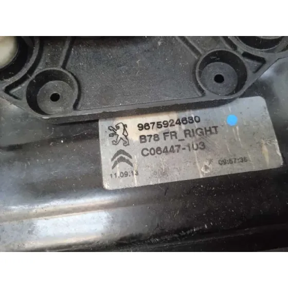 Elevalunas Delantero Derecho para Citroën C4 Picasso